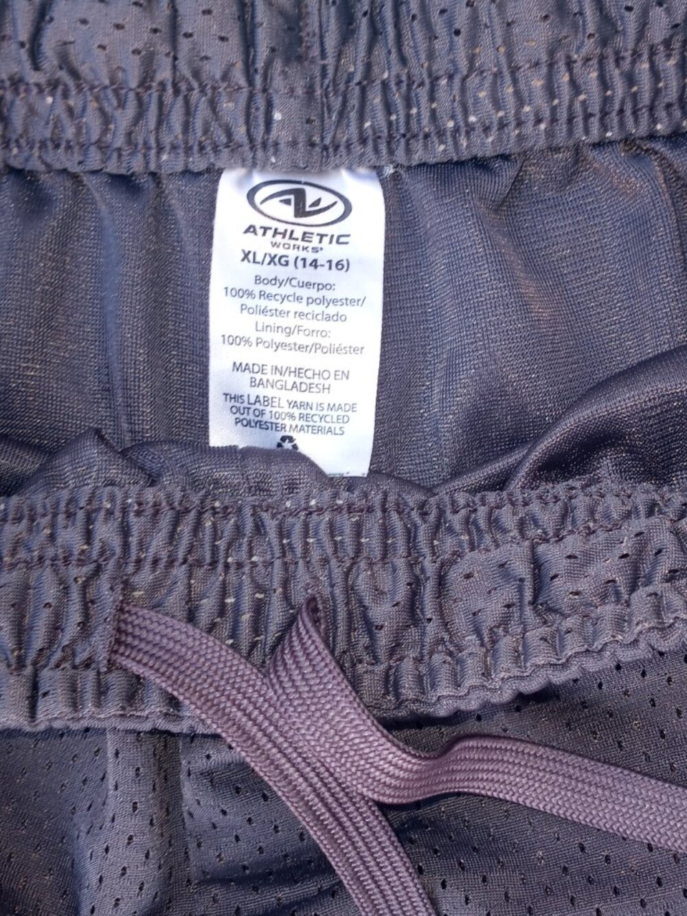 Gray Sports Shorts XL